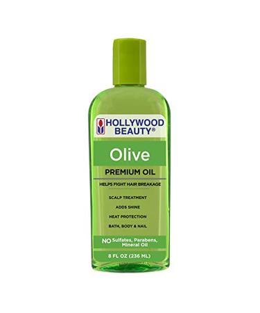 Hollywood Beauty Olive Oil  Green   8 Ounce