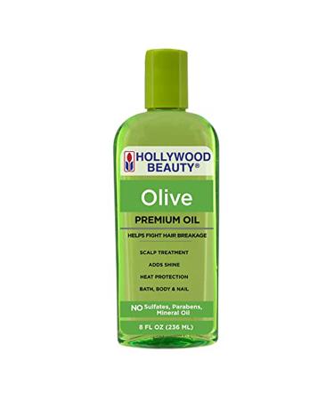 Hollywood Beauty Olive Oil  Green   8 Ounce