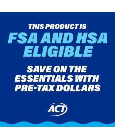 ACT Restoring Fluoride Mouthwash 18 fl. oz. Strengthens Tooth Enamel Cool Mint - Buy Online on GoSupps.com