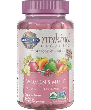 Garden of Life Vitamin Code Raw Iron 30ct Capsules & Organics Women's Gummy Vitamins - Berry - Certified Organic Non-GMO Vegan - Buy Online on GoSupps.com