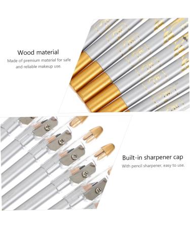 SOESFOUFU Grey Eyeliner 8pcs Women Brighten Pencil Pen Makeup with Eyebrow Tool -in- Girls Sharpener Strokes Pencils Makeup Tool - Buy Online on GoSupps.com