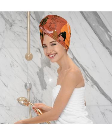 FIOBEE Microfiber Hair Towel Wrap 3 Pack - Absorbent Hair Turbans for Women, Girls, Kids - Ideal for Wet Hair Drying - With Button Closure - Gray - Buy Online on GoSupps.com