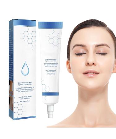 ThrivingAura Neck Firming Cream Collagen-Enriched Neck Firming Cream by Double Chin Reducer Skin Tightening Solution Deep Hydrating for All Skin Types Effectively Lifting Sagging Skin Non-Greasy