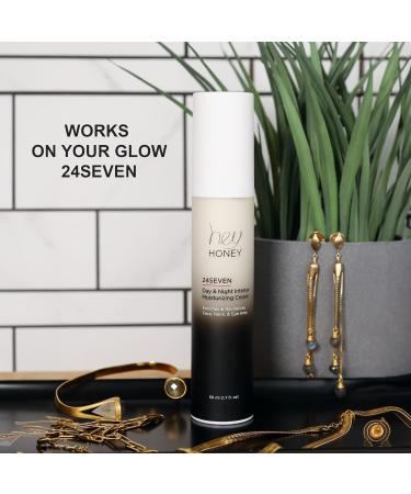 Hey Honey Day & Night Cream - Pro-Beautiful Anti-Aging Moisturizer for Face Neck & Eye Area | 1.7 oz - Hydrating Skincare for All Skin Types - Buy Online on GoSupps.com