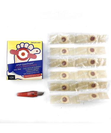 Corn Plasters for Foot Care - 24 Pieces for Corn & Callus Removal | Effective Pain Relief - Buy Online on GoSupps.com