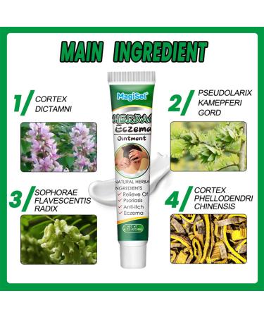  MagiSel Eczema Skin Care Cream 20g Anti Itch Cream Improves Dry Skin - Buy Online on GoSupps.com