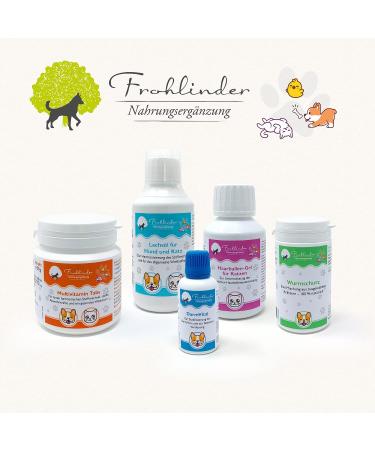 Worm Protection for Dogs | Frohlinder Dietary Supplement | Strengthen Intestinal Health | 25g - Shop Now! - Buy Online on GoSupps.com