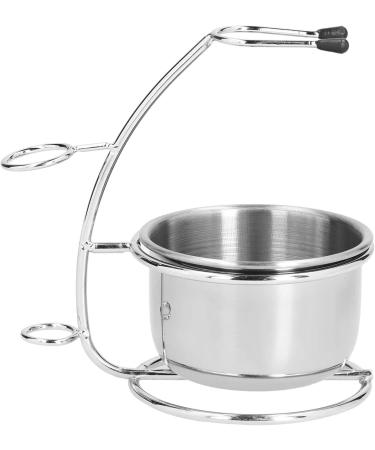 Fybida Stainless Steel Shaving Brush Holder & Soap Dish - Premium Quality for Ultimate Grooming - Buy Online on GoSupps.com