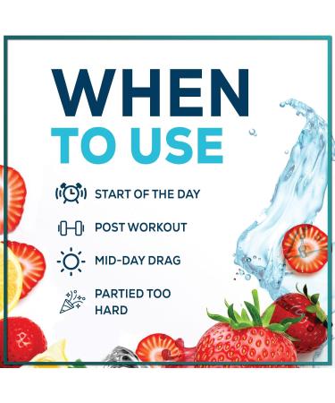 Daily Electrolyte Drink Mix - Sugar-Free Strawberry Lemonade Hydration Powder with 6 Electrolytes & Minerals - Keto Friendly Recovery Drink - 32 Servings - Buy Online on GoSupps.com