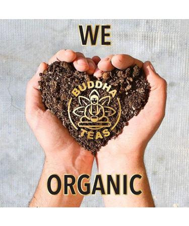 Organic Senna Tea - USDA & OU Kosher, 18 Bleach-Free Bags | Buddha Teas - Buy Online on GoSupps.com