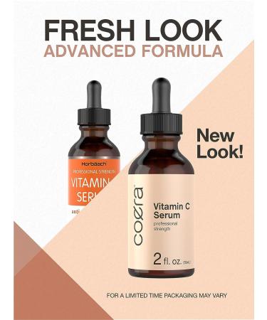 Coera Vitamin C Serum | 2 oz Brightening Serum for Dark Spots | Paraben & SLS Free - Buy Online on GoSupps.com