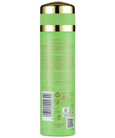 Buy Sapil Nancy Green Deodorant Spray for Women - Long-Lasting Floral Fruity & Musky Scent - 6.76 oz - International Shipping Available - Buy Online on GoSupps.com