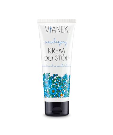 VIANEK moisturising foot cream. Vegan natural cosmetics for women and men. Size 75ml