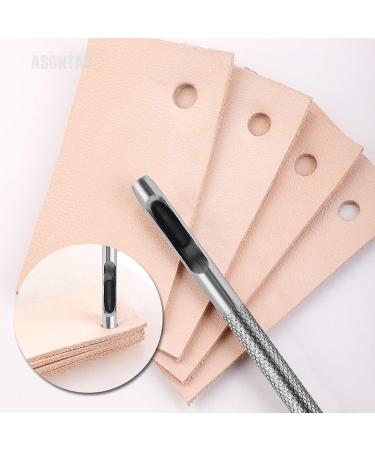 ASONTAO Leather Hole Punch Tool for Watch Bands, Belts, Fabric, Canvas, and More - Hole Punch A - Buy Online on GoSupps.com