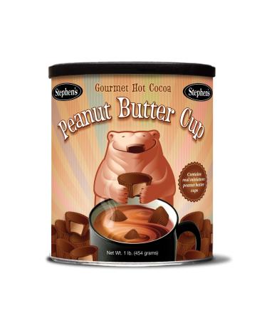 Stephen's Gourmet Hot Cocoa, 16-Ounce Cans (Peanut Butter Cup, Pack - 1) Peanut Butter Cup 1 Pound (Pack of 1)