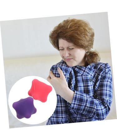 Gatuida 2 STK Hex Grip Ball - Hand Massage Exercise Balls for Myofascial Release | Yoga Massage Tools & Gym Therapy Balls - Buy Online on GoSupps.com