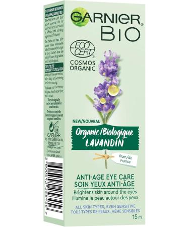 Garnier Bio Organic Lavandin Anti-age Eye Cream for All Skin Types Even Sensitive 15 Milliliters - Buy Online on GoSupps.com