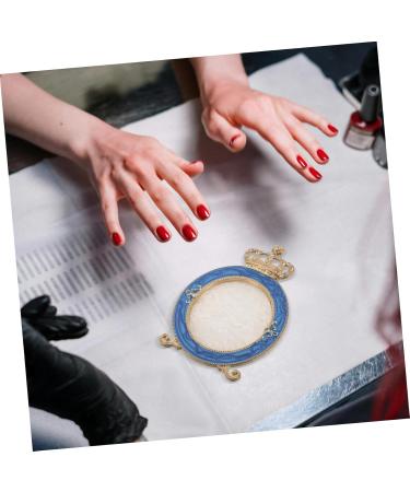  FRCOLOR FRCOLOR Nail Palette Manicure Pedicure Makeup Plate for Foundation Polish Color Mixing Plate Nail File Nail Stickers Artist Mixing Palette Nail Holder Makeup Palettes UV Nail Lamp Resin - Buy Online on GoSupps.com