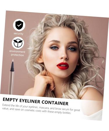 Healvian 20 Pcs Eyeliner Empty Pipe Eyeliner Tube Empty Eyelash Tube Empty Nail Oil Pen Plastic 1 count (Pack of 1) Goldenx4pcs - Buy Online on GoSupps.com