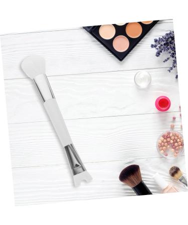 Housoutil Eyeshadow 2pcs Double Head Blush Brush Travel Makeup Beauty Brush Nose Shadow Miss Fluffy Powder Applicator - Buy Online on GoSupps.com