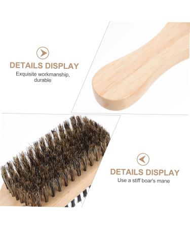 Shop Gleavi Men's 3-Piece Double-Sided Beard Brush Set | Vintage Grooming Gifts | Ideal for Hair & Shaving | International Shipping Available - Buy Online on GoSupps.com