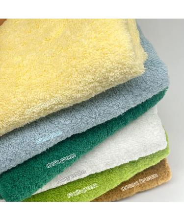 Changyexi Super Soft 100% Cotton Hand Towels and Washcloths Set - Multicolor Pack of 6 | Absorbent & Gentle on Skin - 13.7x13.7in - Buy Online on GoSupps.com