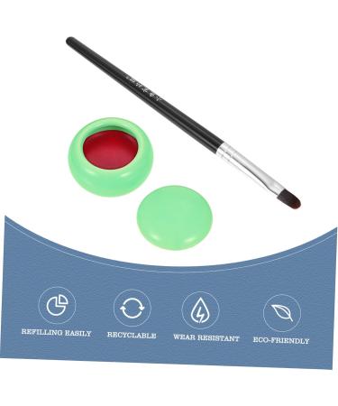 Didiseaon Lipstick Blush Eye Shadow Moisturizing Lipstick Natural Blusher Lip Gloss Lip Balm Care Red Ceramics - Buy Online on GoSupps.com