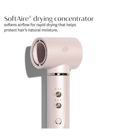 T3 Aire 360 Multi-Styler & Blowout System - Rapid Drying Hair Dryer Ceramic Curling Attachments Oval Brush for Perfect Blowouts & Long-Lasting Curls in Satin Blush/Gold | International Shipping Available - Buy Online on GoSupps.com