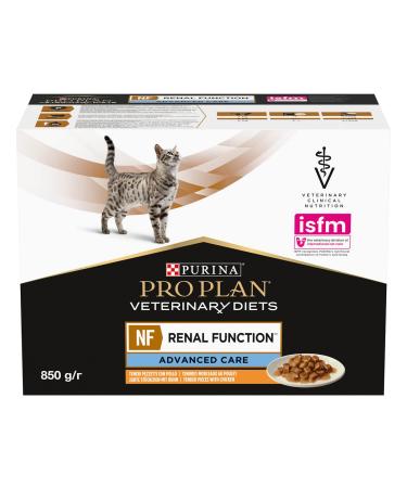 Proplan Pro Plan Veterinary Diet Nf Renal Function for Cats Chicken 10 Sachets 85 g