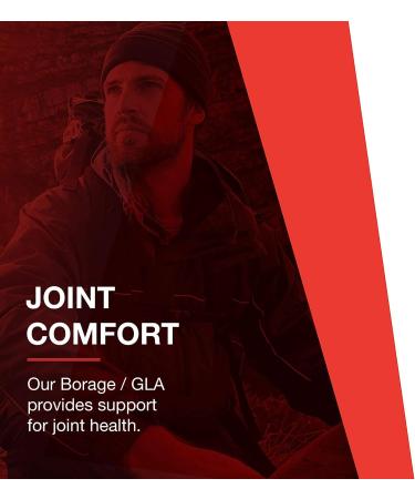 Protocol for Life Balance Borage/GLA 1000mg Softgels - Omega-6 Fatty Acids - Reduce Inflammation, Support Immune System, Joints & Hormonal Balance - 60 Count - Buy Online on GoSupps.com