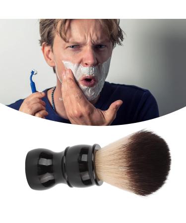 Portable Ergonomic Razor Brush for Men - Soft Nylon Hair Shaving Brush with Resin Handle for Facial Care - Buy Online on GoSupps.com