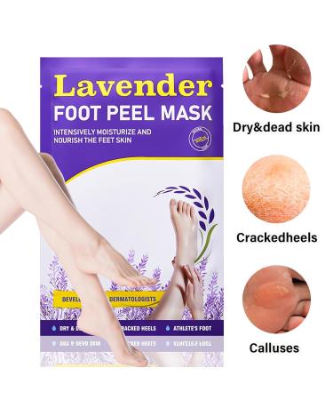 Foot Peel Mask - Exfoliating Treatment for Baby Soft Skin Remove Dead Skin Dry Cracked Feet & Calluses - Spa Quality (1 Pair 1 Ounce - Buy Online on GoSupps.com