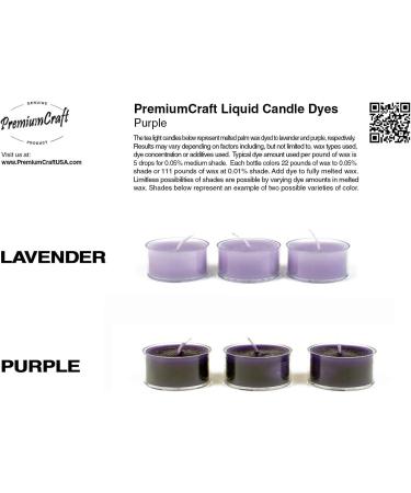 PremiumCraft Liquid Candle Dye Concentrate  Purple - Buy Online on GoSupps.com
