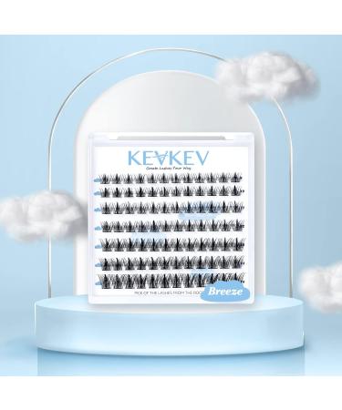 Lash Clusters 84 Pcs DIY Eyelash Extensions | Individual Thin Band Soft Lashes | Breeze C-Mix (8-16mm) - Buy Online on GoSupps.com