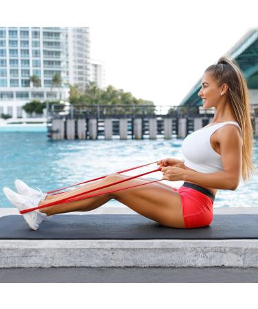Pull Up Assist Resistance Band Set - Stretching & Fitness Bands for Men & Women | Durable Yellow Red Black & Purple | Ideal for Training & Physical Therapy - Buy Online on GoSupps.com