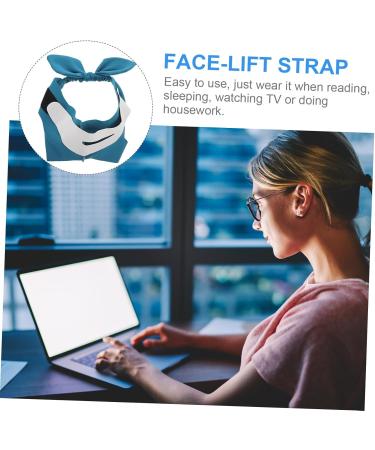Mikinona Face Shaping Bandage Double Chin Reducer Type Chin Strap for Women Face- Lifting Bandage Face Lifting Type Strap Face Lifting Tight Band Facial Slimming Strap Fabric - Buy Online on GoSupps.com