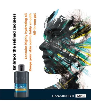 Men's Vital All-in-One Lotion | Hydrating & Soothing Oil-Based Beauty Essence | After Shave Moisturizer for Dry & Sensitive Skin | Travel Size (2.8 fl oz - Buy Online on GoSupps.com
