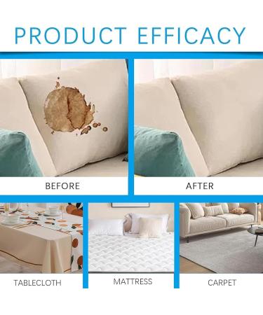 Evarisy Wash-Free Cleaner Spray For Sofa Couch Cleaner For Fabric Sofa Cleaner Car Upholstery Cleaner Couch Stain Remover Upholstery Cleaner For Furniture (2PCS) - Buy Online on GoSupps.com