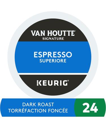 Van Houtte Espresso Superiore K-Cup Coffee Pods 24 Count For Keurig Coffee Makers Espresso Superiore 1 Count ( Pack of 24 ) - Buy Online on GoSupps.com