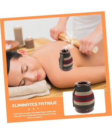 Fomiyes Portable Moxibustion Box & Burner - Ceramic Moxa Tool for International Shipping - Buy Online on GoSupps.com