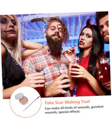 Buy Beaupretty Halloween Skin Wax | 2 Sets Face Paint & Scar Effects | International Shipping - Buy Online on GoSupps.com