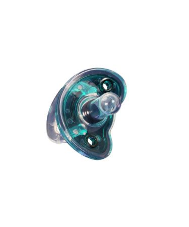 Sweetie Silicone Pacifier Refuser Soother 2 Count (Turquoise)