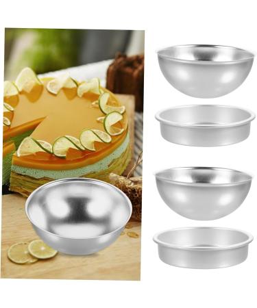 Milisten 2 Sets Cake Baking Mold Chocolate Jelly Rings Football Cake Pan Cajas para Fresas Con Chocolate Cooking Aluminum Baking Pans Egg Spherical Baking Supplies Aluminum Alloy 16x16x7cmx2pcs - Buy Online on GoSupps.com