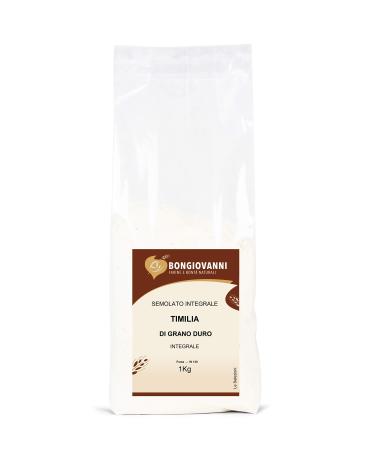 Bongiovanni Natural Timilia whole grain durum wheat semolina 1 kg