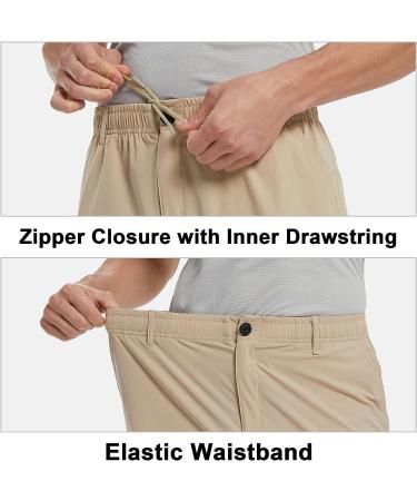 BALEAF Men's Cargo Hiking Shorts - Quick Dry Stretchy Outdoor Shorts - XX-Large Khaki - Buy Online on GoSupps.com