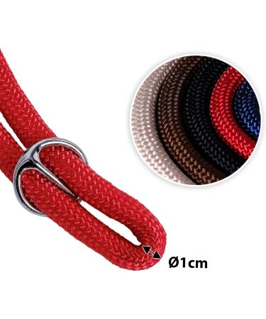 Lionto Dog Collar - Red Retriever Training Collar 65 cm Length 1 cm Thickness - International Shipping Available - Buy Online on GoSupps.com