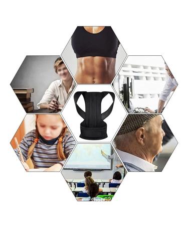 Posture Corrector Men Women Back Brace For Upper And Lower Full Back Support Straightener Waist Belts Support Provides Neck Back Shoulder Pain Relief Corrector (Size : L) - Buy Online on GoSupps.com