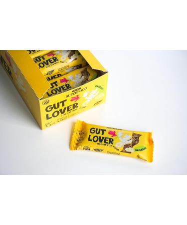 Organic Seed Bars with Ginger - 24 x 35g - Gut Lover - Rich in Iron - Buy Online on GoSupps.com