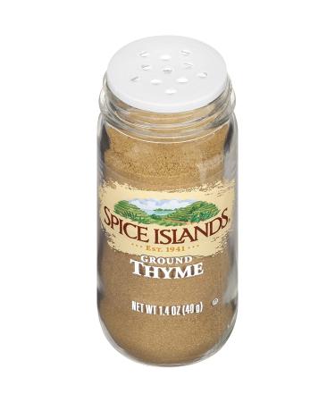 Spice Islands Ground Thyme 1.4 oz - Premium Quality Thyme for Culinary Delights - Buy Online on GoSupps.com