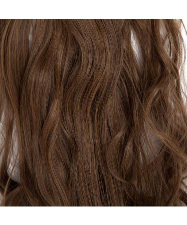 SEGO Clip in Hair Extensions - 8 Wefts Wavy Light Brown to Honey Blonde 24 Realistic Hairpiece for Beautiful Volume - Buy Online on GoSupps.com